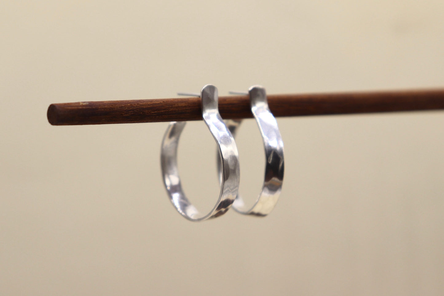 Hammered hoops 1”
